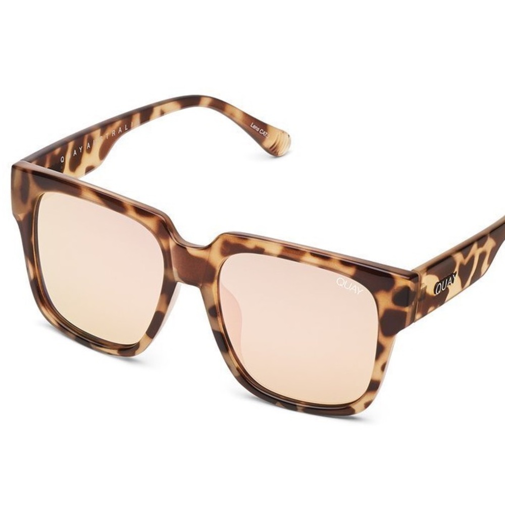 COPY - Quay On the Prowl Sunglasses in Tort